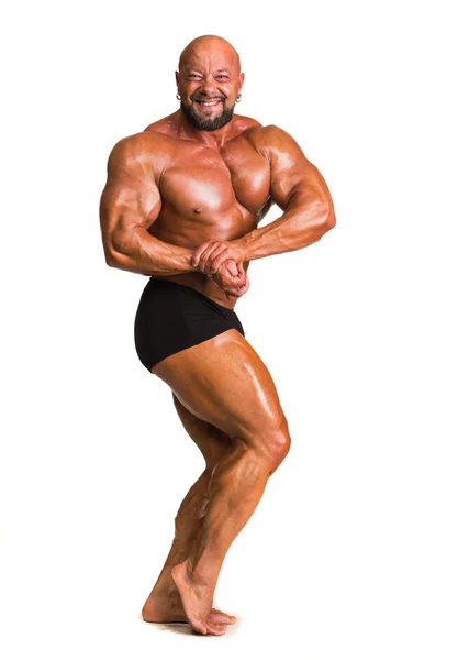 Handsome muscular bodybuilder — Stock Photo, Image