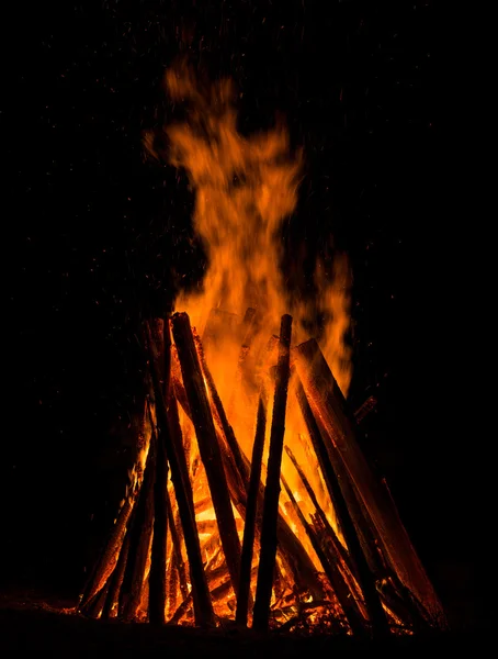 Big bonfire — Stock Photo, Image