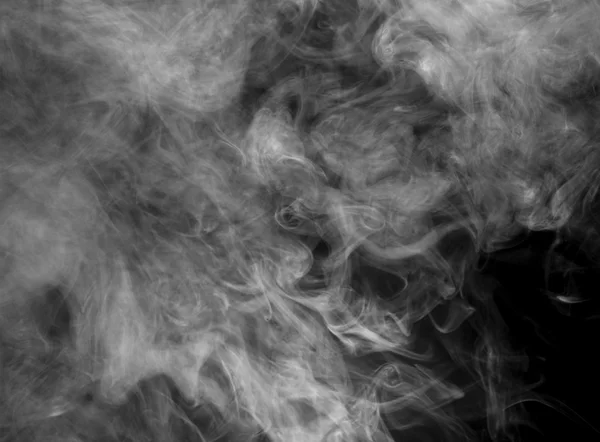 B & w fumaça abstrata — Fotografia de Stock