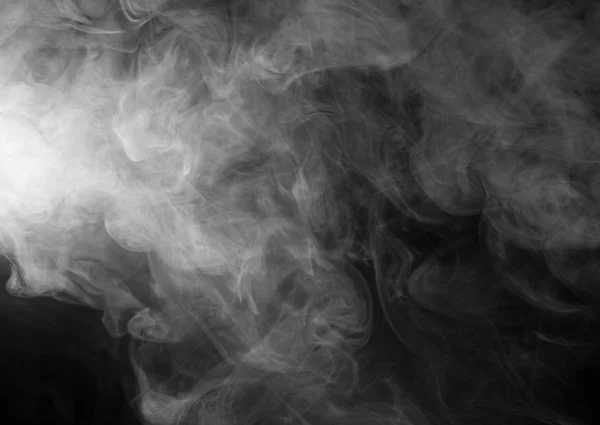 B & w humo abstracto —  Fotos de Stock