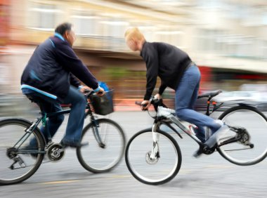 Tehlikeli bisiklet trafik durumu