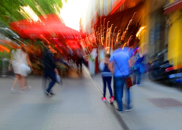 Gente ocupada de la ciudad —  Fotos de Stock