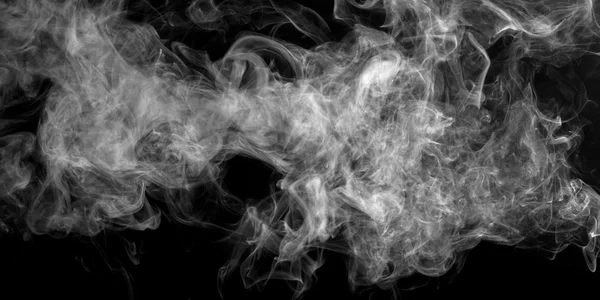 B & w humo abstracto —  Fotos de Stock