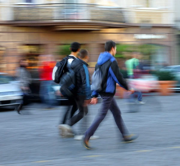 Un gruppo di giovani — Foto Stock