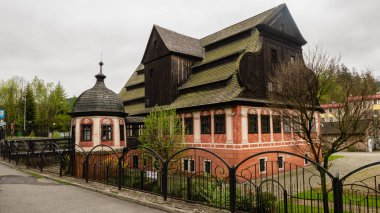 Duszniki Zdrj, Polonya. 15 Mayıs 2021. Polonya 'nın Duszniki Zdrj kentindeki Kağıt Müzesi.