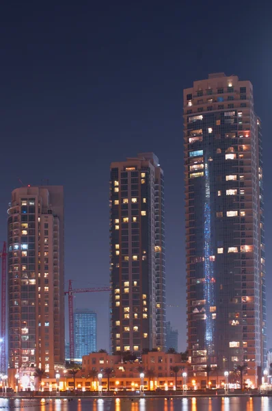 Міський краєвид Дубаї, ОАЕ — стокове фото