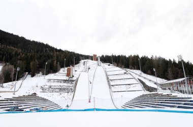 Olimpiyat Kayak atlama Stadyumu Courchevel, Fransa