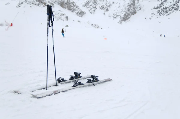 Esquí en Haute Savoie, Francia — Foto de Stock