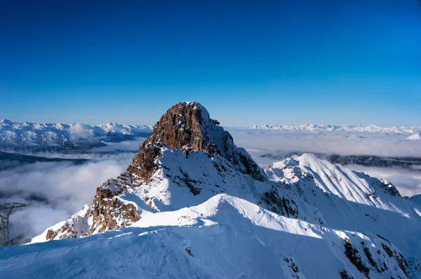 " dent de bourgin, Courchevel, Frankreich — Stockfoto