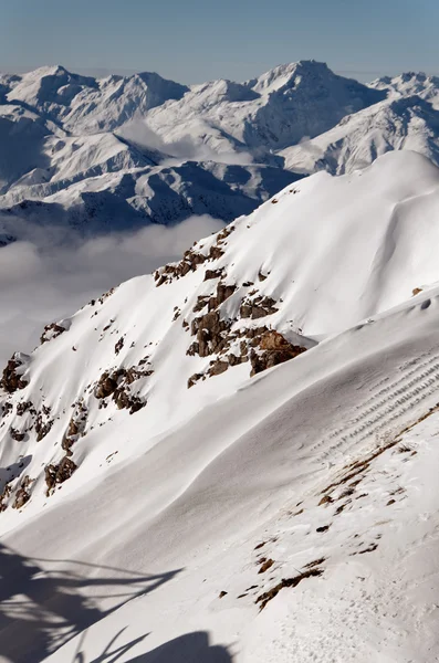 Parc national de la vanoise, Куршевель, Франция — стоковое фото