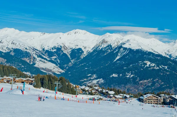 Trois vallees, le savoie, France — стоковое фото