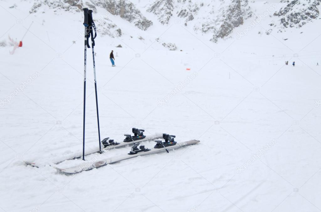 Skiing in Haute Savoie, France