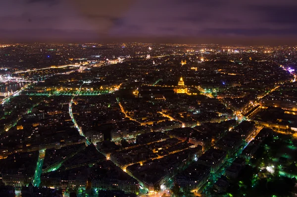 Вид с воздуха на Париж, Франция — стоковое фото