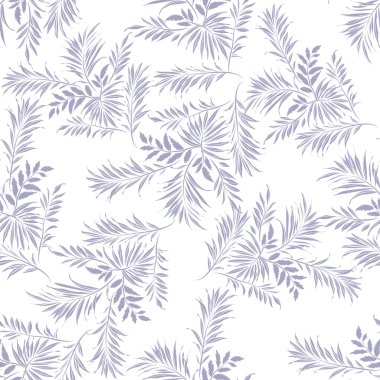 palmiye yaprakları. Doodle 