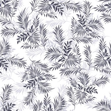 palmiye yaprakları. Doodle 