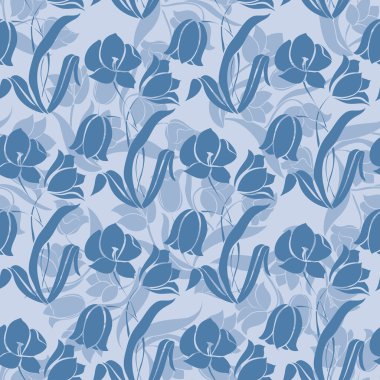 Lale ile çiçek sorunsuz doku