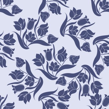 Lale ile çiçek sorunsuz doku