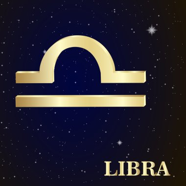 Burcu Terazi yıldızlı gökyüzü olduğunu