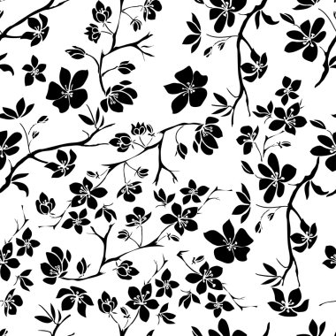 Kiraz çiçekleri twig. Sorunsuz