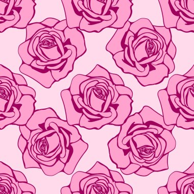 Gül kroki, kesintisiz