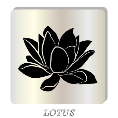Lotus çiçekleri simgesi