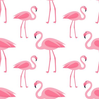 Pembe flamingoların kusursuz deseni.