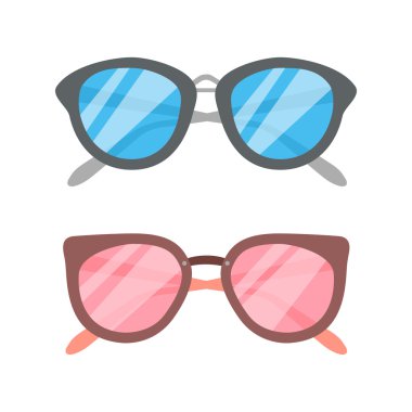 güneş gözlüğü Icons set