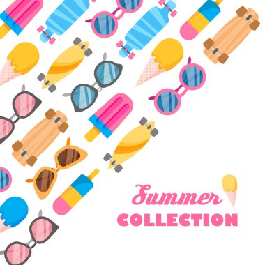 Yaz koleksiyonu arka plan