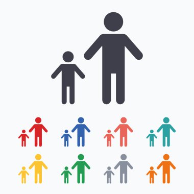 tek ebeveynli aile ile çocuk