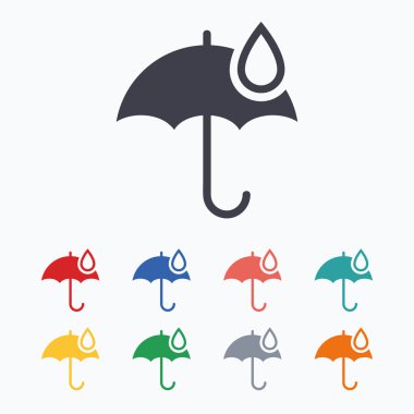 Şemsiye işareti simgeleri