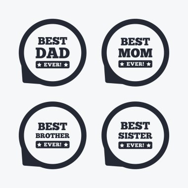 En iyi anne ve baba, kardeş, kardeş