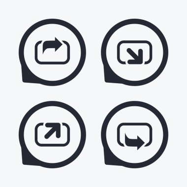 Eylem simgeler. Sembolleri paylaşın.