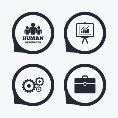 İnsan kaynakları ve iş. Sunu kurulu