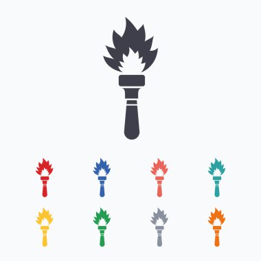 Meşale alevi işaretleri