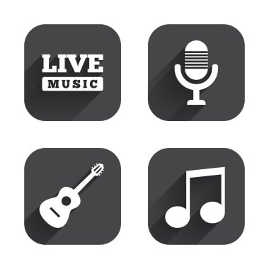 müzikal öğeleri simgeler