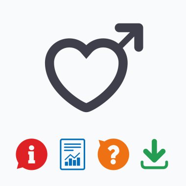 erkek işareti simgesi.