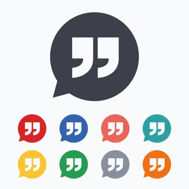 Alıntı işareti simgeleri