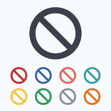 Kara liste işareti simgeleri