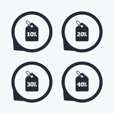 Satılık fiyat etiketi simgeler.