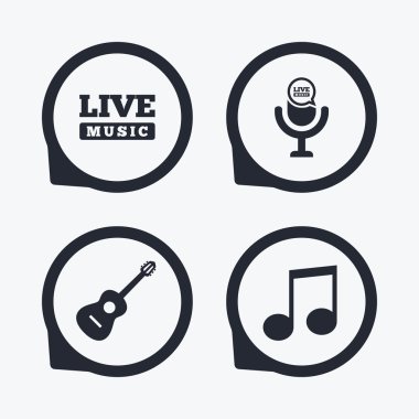 müzikal öğeleri simgeler