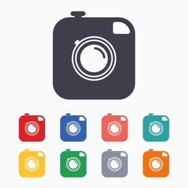 Yenilikçi fotoğraf kamera işaretleri