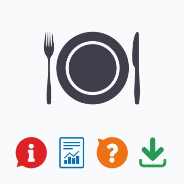 tabak çanak çatal ve bıçak.