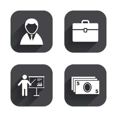 İş adamı imzalıyor. Insan