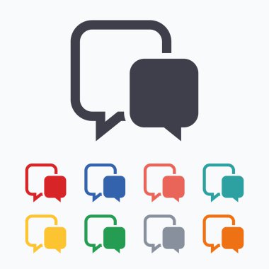 Sohbet işareti simgeleri