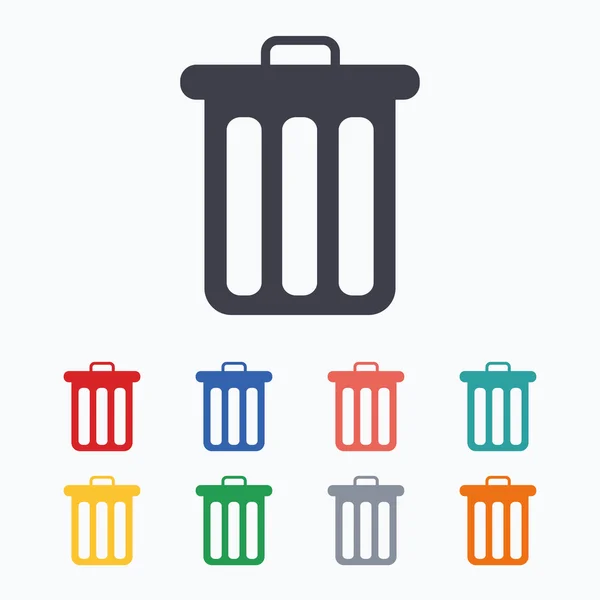 Recycle bin tekenen — Stockvector