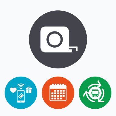 Rulet inşaat simgesi.