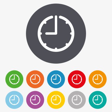 Saat saat işareti simgeleri