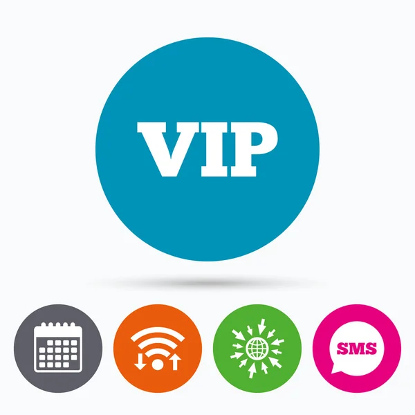 Vip sign icon. — Stock Vector