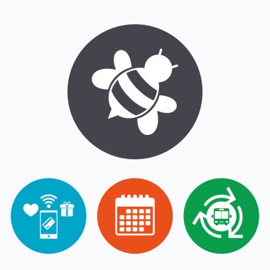 Arı işareti simgesi.