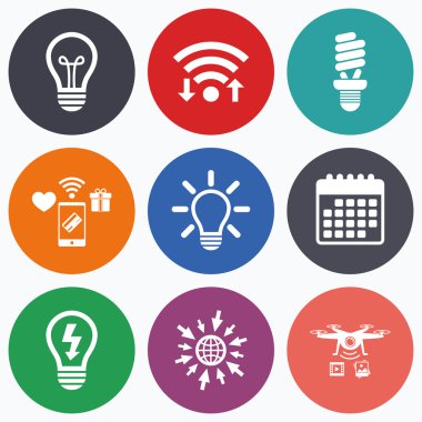 ışık lamba simgeler.